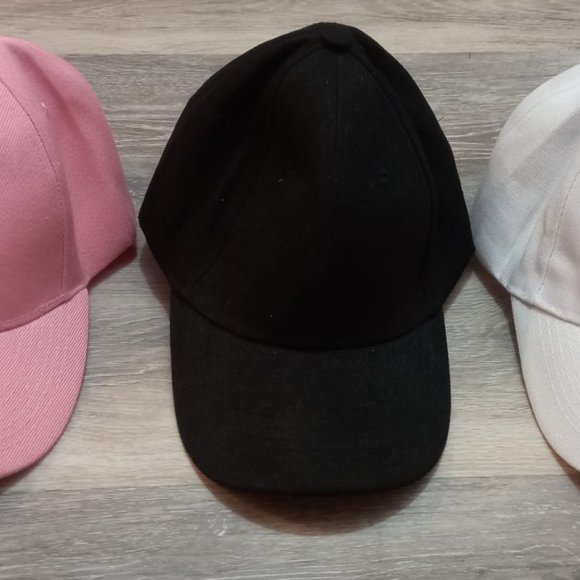 Set of 3 Baseball Caps - Picture 1 of 2